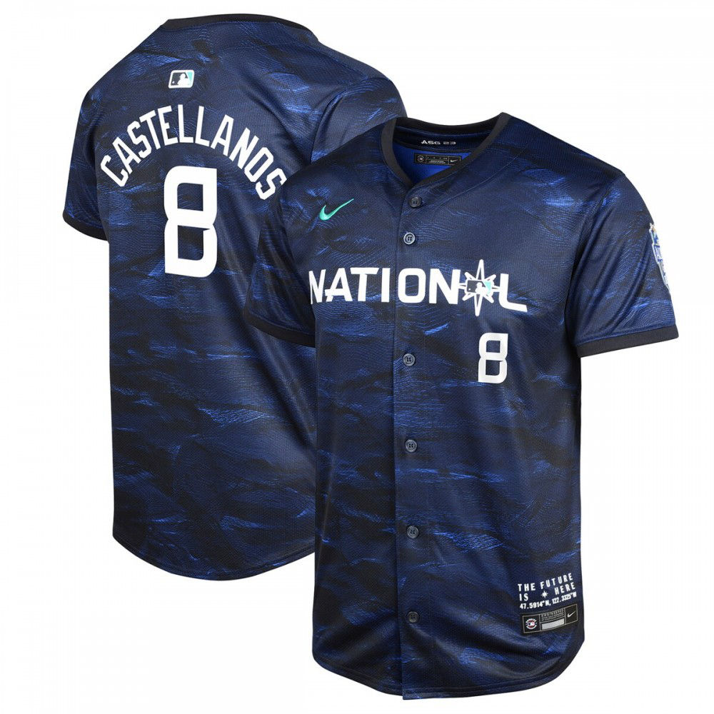 Nick Castellanos National League Youth 2023 MLB All-Star Game Limited Player Jersey - Royal-Pro Kit Vault | Brand New 26/27 Sports Jerseys